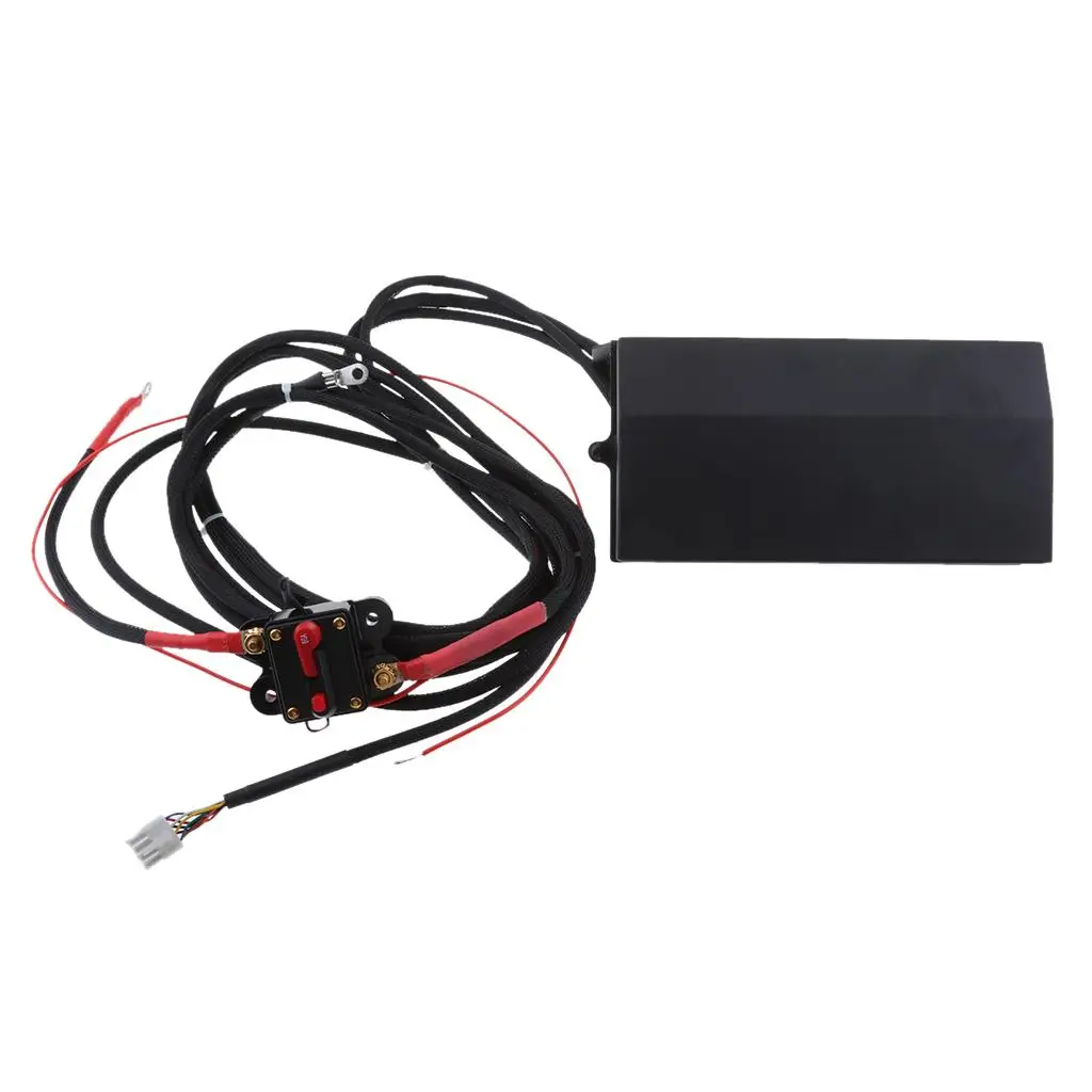 6-Wippschalter mit Voltmeter-Panel-Kit für JKU 2009–2017