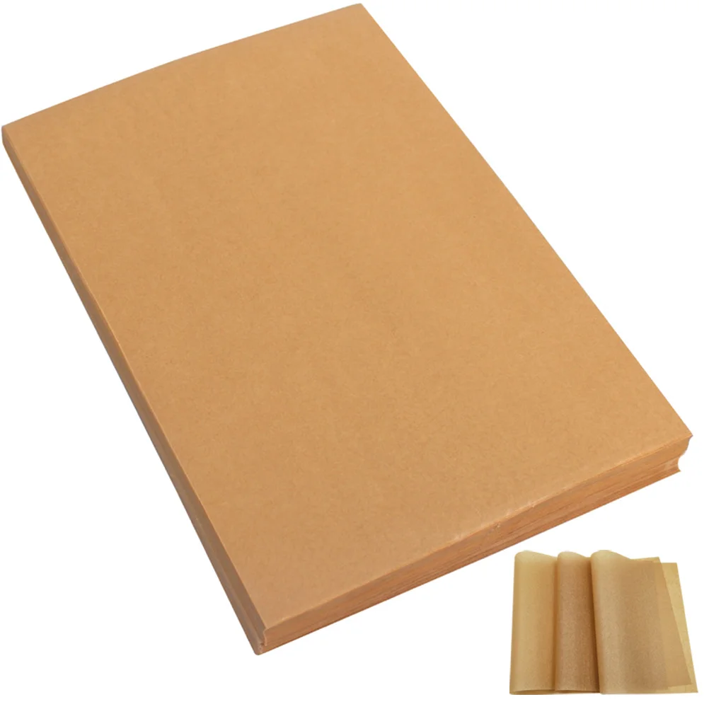 

100 Sheets Baking Paper Parchment Paper Nonstick Grease Proof for Oven Air Fryer Grill Portable Kitchen Baking Sheets