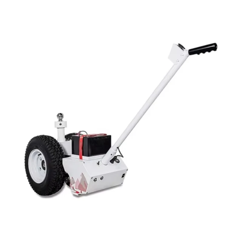 

electric utility cart with easy-to-pull trailer jack for camping cargo ship trailers, ideal for practical use
