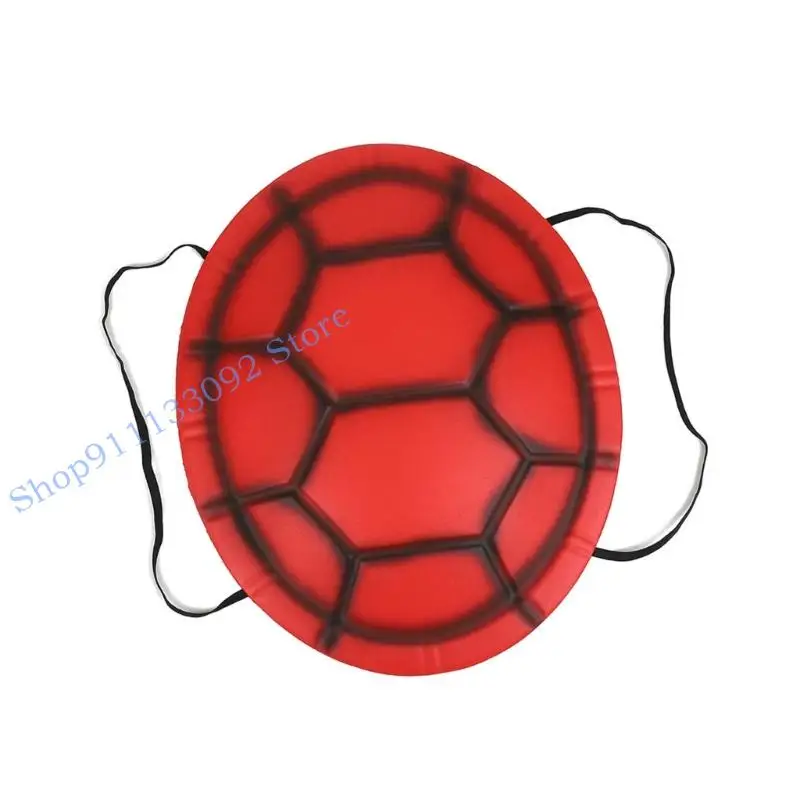 H9ED إيفا السلحفاة قذيفة هالوين زي الدعائم مخلوق البحر السلحفاة تأثيري حلي للطفل الكبار هالوين تأثيري #5