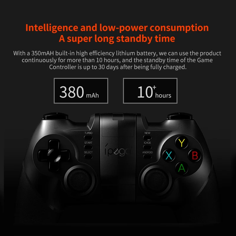 Ipega PG-9076 bluetooth 2.4g controlador de jogo gamepad sem fio móvel gatilho jogo joystick para ps4 android tv interruptor do computador