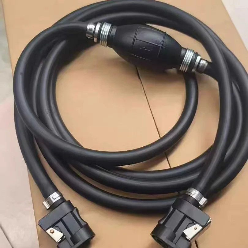 Boat Engine Fuel Line Hose With Primer And Connector Assy 6Y2-24306-56-00 6Y1-24306-55-00 ,6mm For Yamaha Outboard Motor