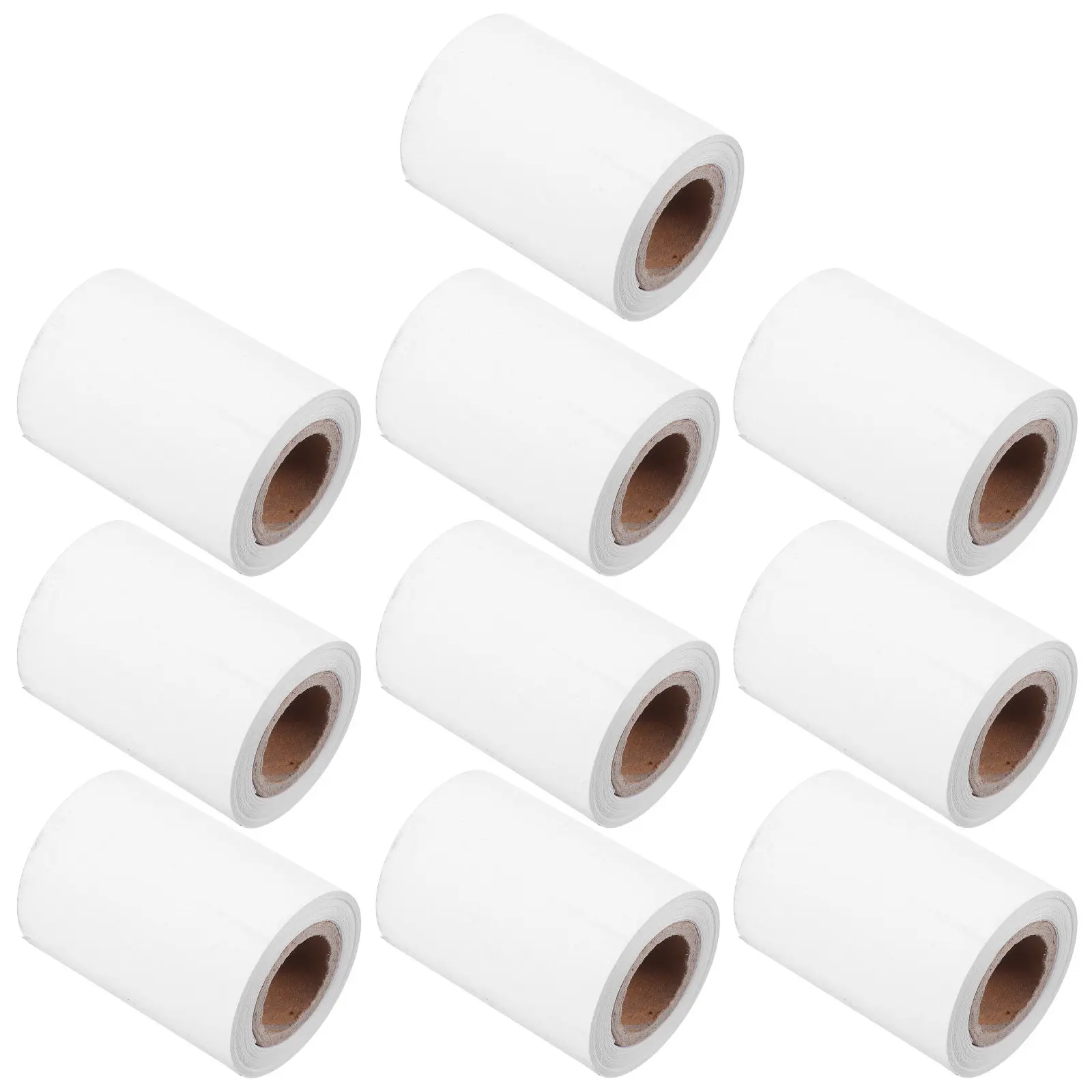 

10 рулонов термобумаги для чеков, для кассовых аппаратов и терминалов оплаты, с четкой печатью, идеально подходят для розничной торговли