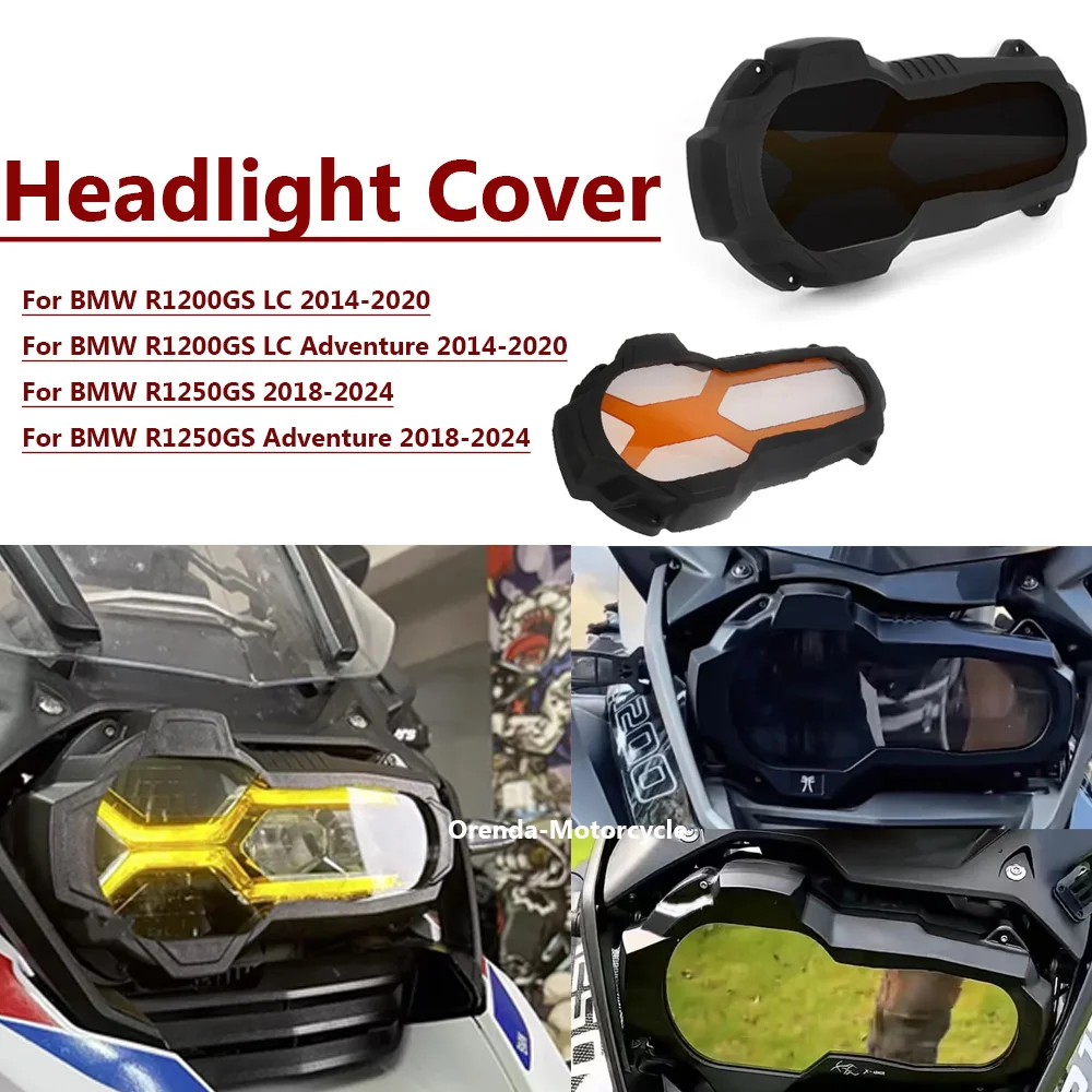 

New Motorcycle Headlight Protector Guard Cover Accessories For Bmw R1200Gs Lc R1200Gs Adventuer R1250Gs R1250Gs Adventure 2024