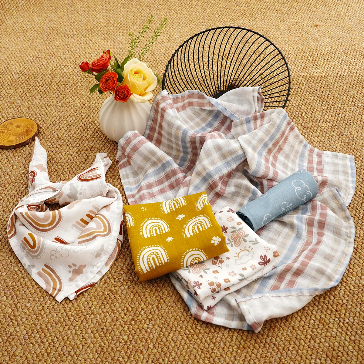 

Мусульманское одеяло-пеленка 60*60, нейтральное одеяло для хранения, пеленка для мальчиков и девочек, необходимые товары для младенцев, полотенце для вытирания слюны, мягкое и нежное к коже