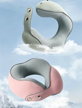 360 Degree Around  skin-friendly compact Anti-Bacteria neck pillow for school office travel