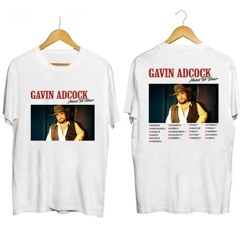 Gavin Adcock Need to Tour T Shirt White for Friends All Size S 4XL