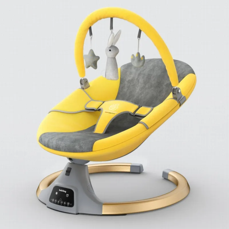 Electric Rocking Chair for Baby Safety Cradle Rocking Chairs Sleeps Newborn Rocker Baby Cribs To Sleep From 0 To 3 Years