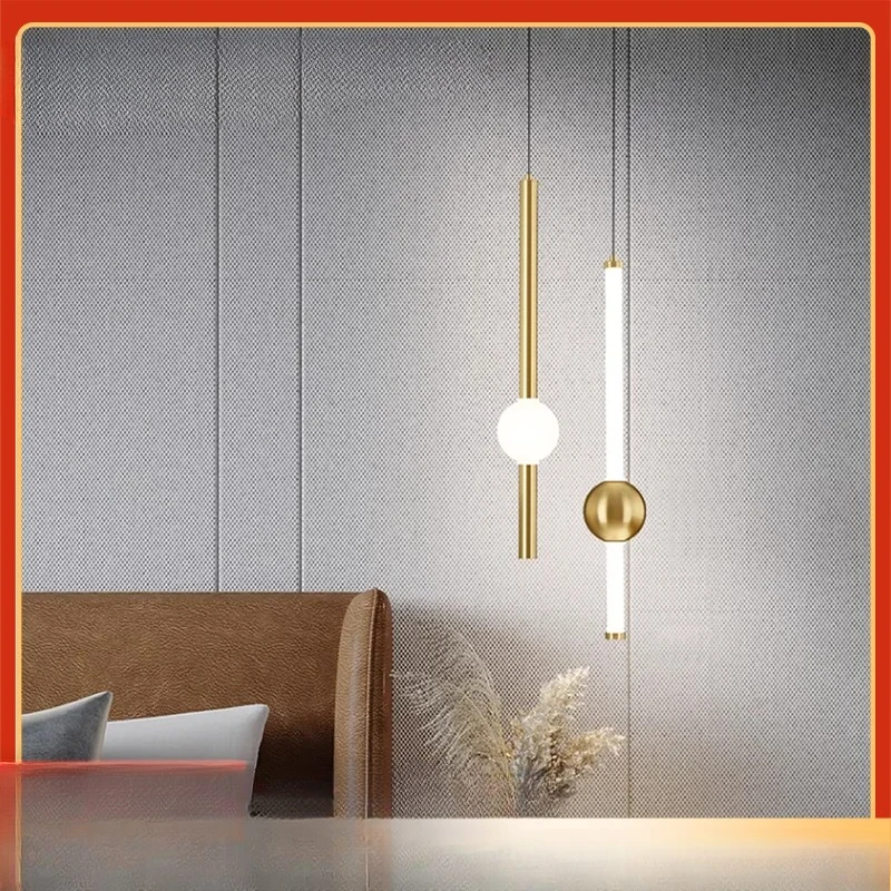 

Nordic LED Pendant Lights Indoor Lighting Hanging Lamp for Home Bedside Living Room Decoration Dining Tables Aisle Modern Light