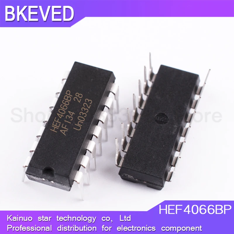 10pcs 100% New original HEF4066BP DIP-14 4066 DIP14 HEF4066 DIP