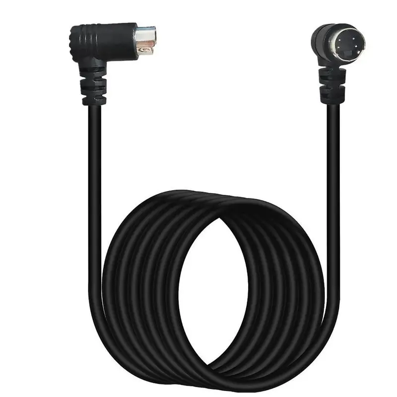 Mini DIN 4-Pin Male to Male SVHS Camera, Home Theater DSS Receiver, DVR, PVR S-Video 4-Core Video Connection Cable 0.5m 1.8m 3m