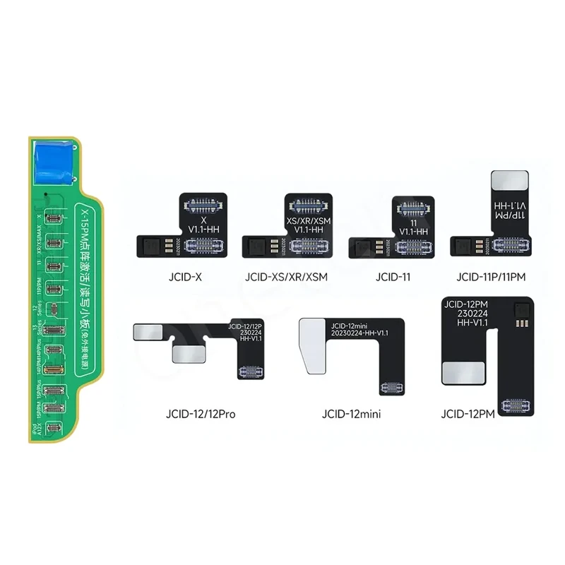 

JCID JC Tag Face ID Flex Cable for IPhone XS XR 11 12 13 14 PRO MAX Mini JC Romeo1 2 Dot Matrix Repair Read and Write Data Tools