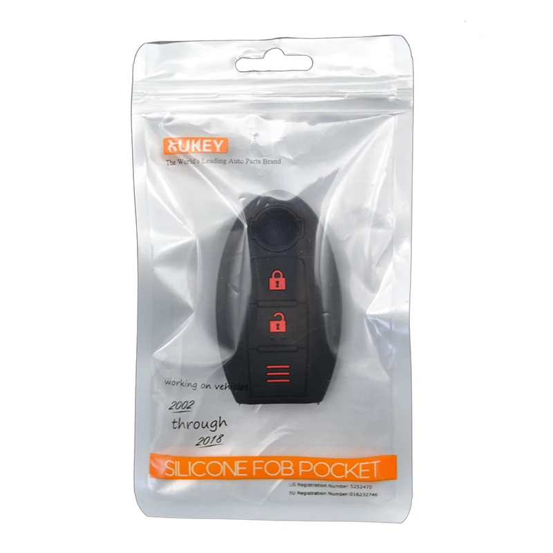 3 Button Flip Remote Smart Key Fob Silicone Skin Car Case Cover For Nissan Qashqai Skyline Juke Alissa X-trail Keyless Protector