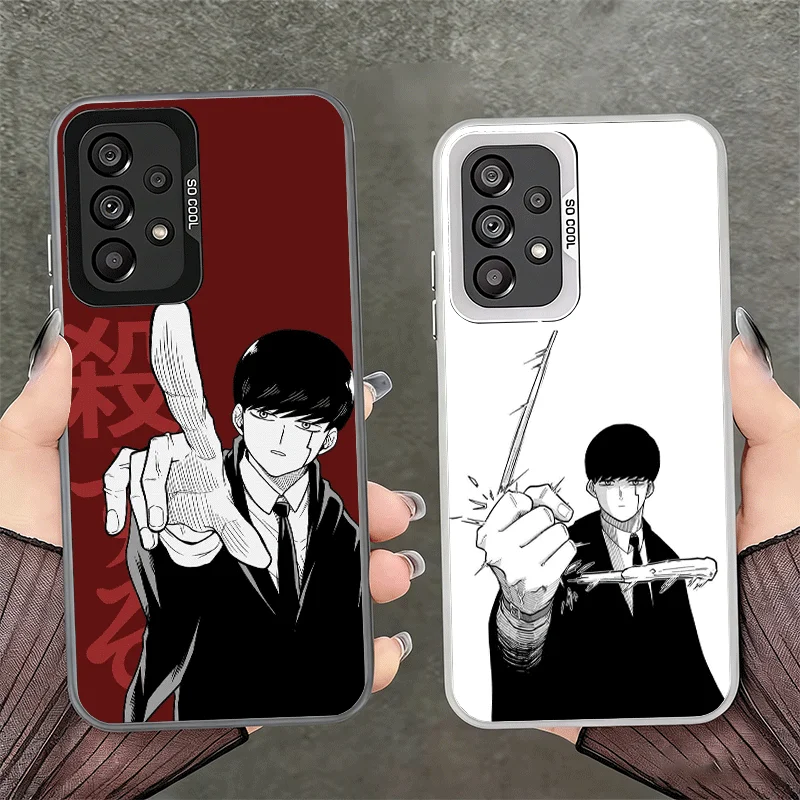 Mashle Magic And Muscles Anime Soft Phone Case for Samsung A17 A16 A15 A14 A13 A57 A56 A55 A54 A53 A37 A36 A35 A34 A33 A26 A25 A