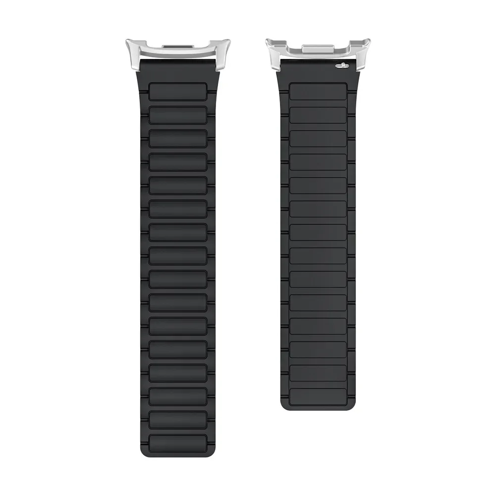 

Силиконовый магнитный ремешок для часов для Samsung Watch 8/8, стильный двухцветный ремешок для браслета, сменные аксессуары для часов Samrt
