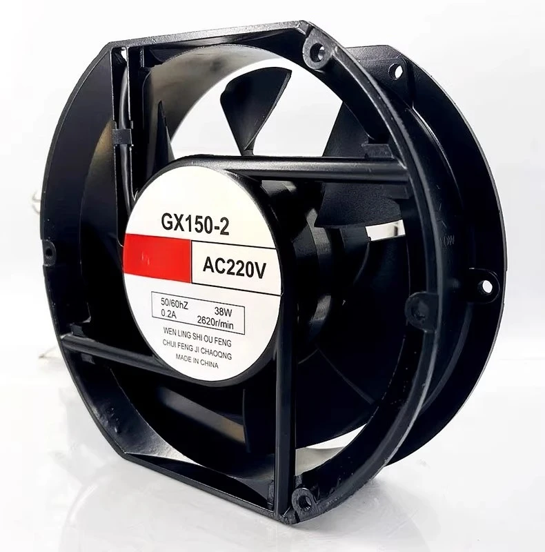 Shielded Welding Fan GX150-2 AC 220V 380V 38W 0.2A High-Quality Metal Construction for Welding Environments