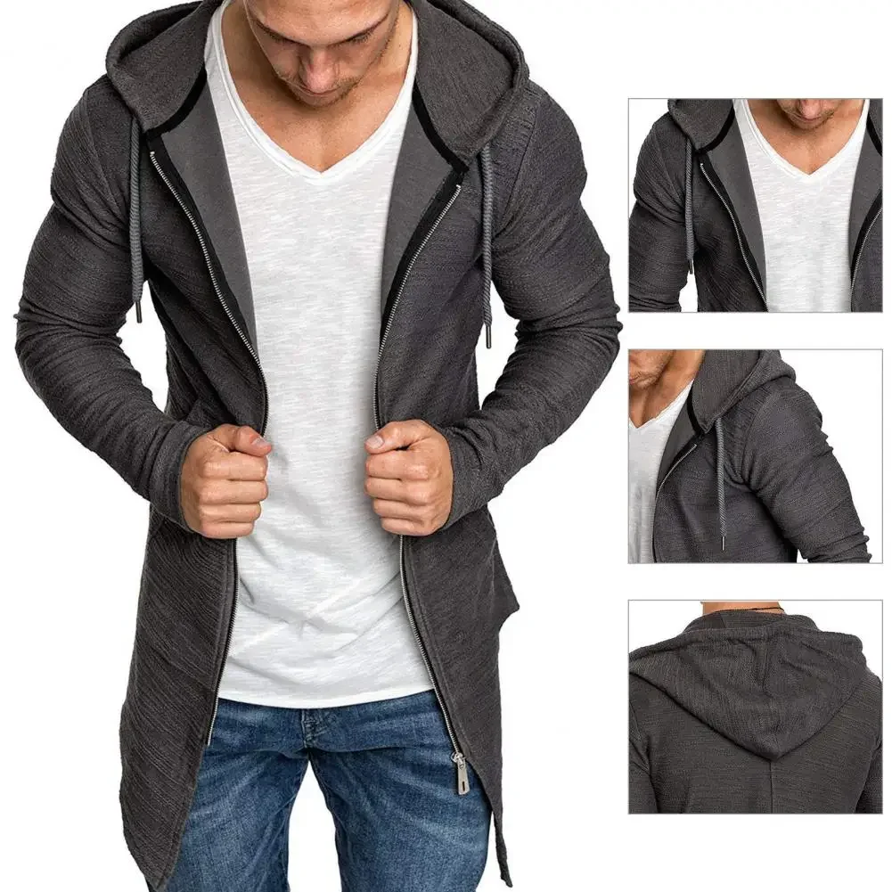 

Men's Clothing 2025 Jacket Hooded Breathable Men Coat Anti-pilling Men Jacket Slim fit cardigan zipper sweatshirt
