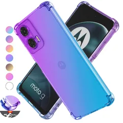 Custodia in TPU sfumato antiurto per Motorola Moto G85 G35 G55 5G G04 G04S G24 Power G34 G54 G84 E14 Custodia protettiva Funda Coque