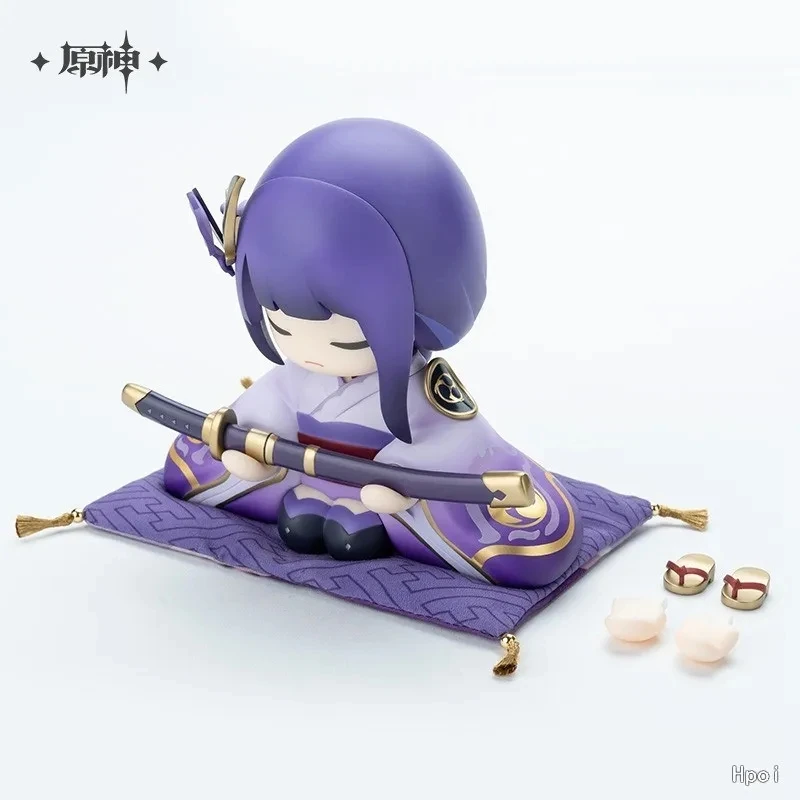 10CM Genshin Impact Beelzebul Xiao Klee Anime Figure Cute Doll Sitting Model PVC Game Series Collection  Ornament Sculpture