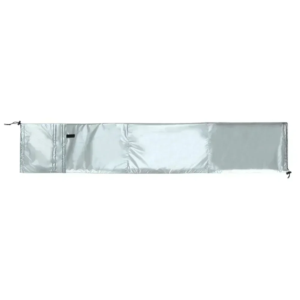 Portable AC Hose Cover with Insulation Layer to Prevent Heat Loss and Shield from Rain Snow and Other Environmental Conditions
