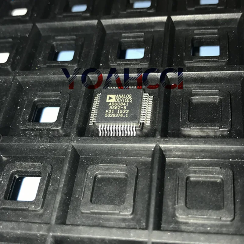 ADUC841BS62-5 1 szt., MQFP-52 12-bitowe ADCs i DACs z wbudowanym szybkim 62-kB Flash MCU, oryginalne zintegrowane układ scalony, w magazynie