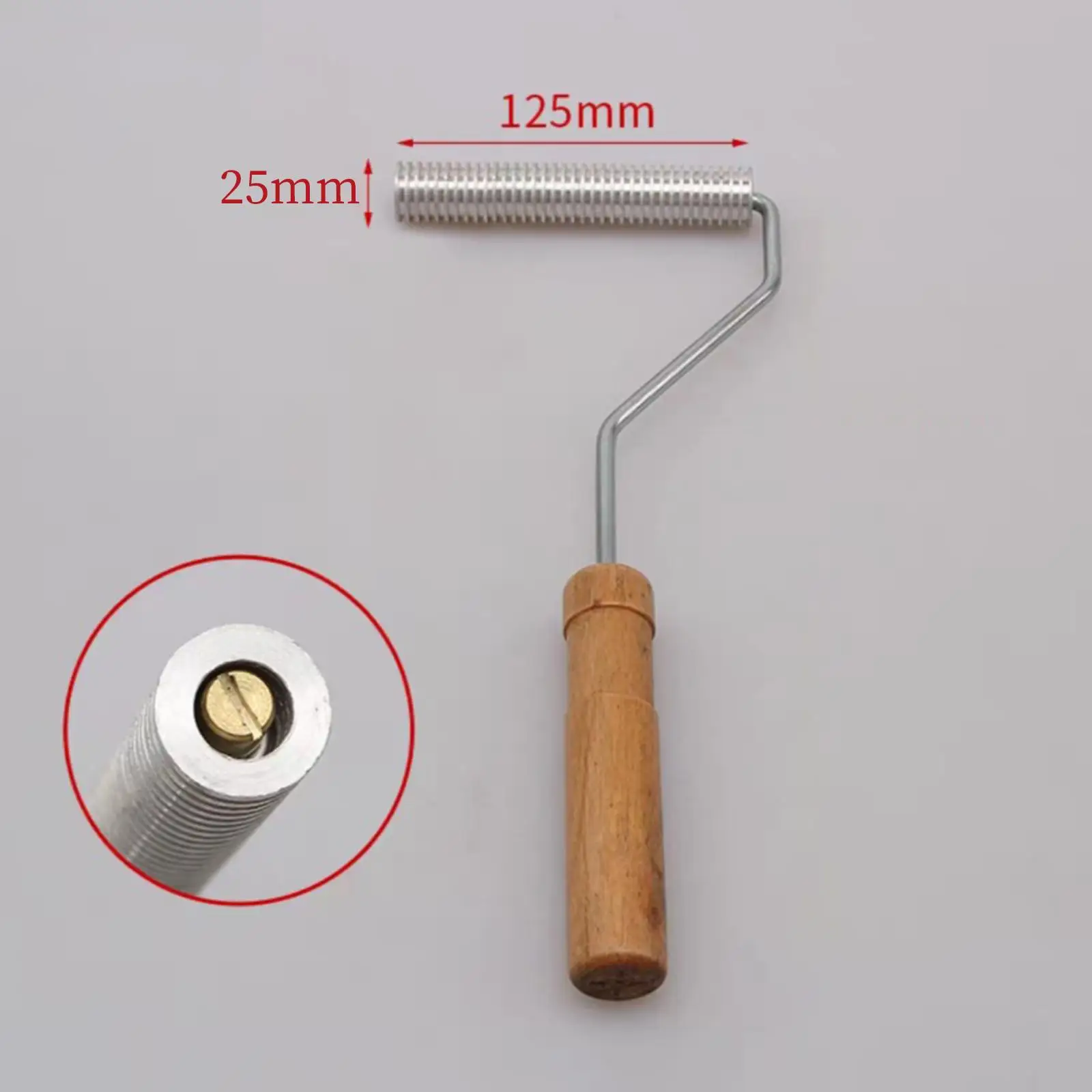 Fiberglass Roller Tool Bubble, Remove Roller Hand Tool Bubble Paddle Tool, Fiberglass Resin Laminating Roller for Outdoor