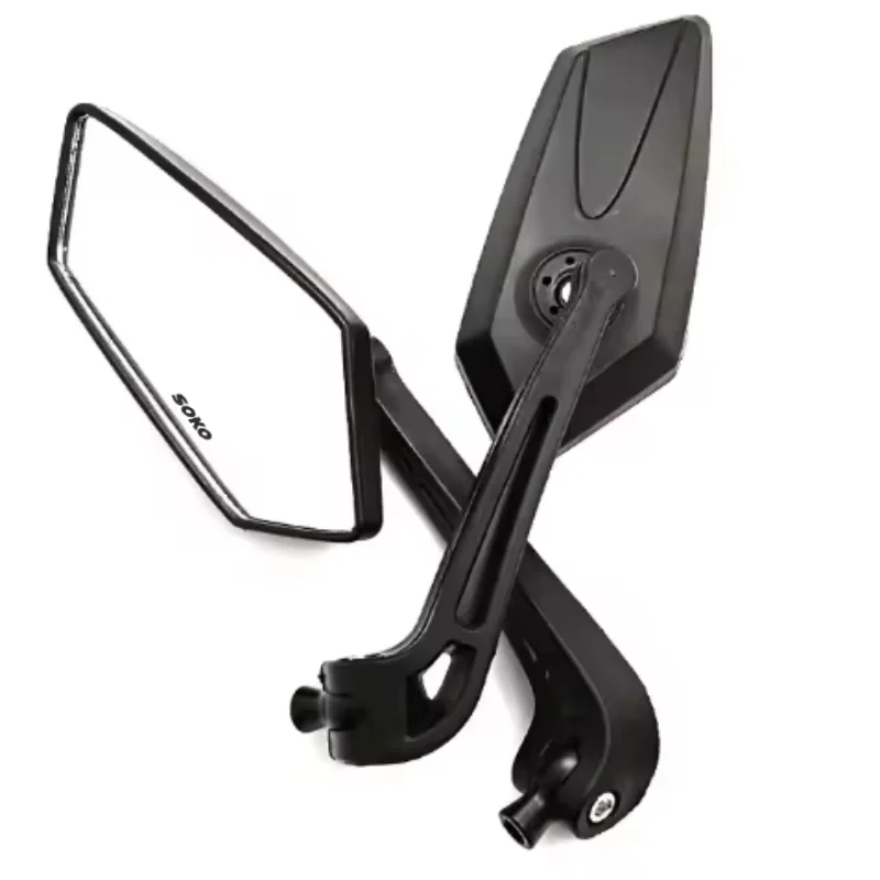 Motorradspiegel, Lenker-HD-Weitwinkel, verstellbare Rückspiegel für Honda-Roller, E-Bikes, universeller Fahrrad-Seitenspiegel. – Detail 7