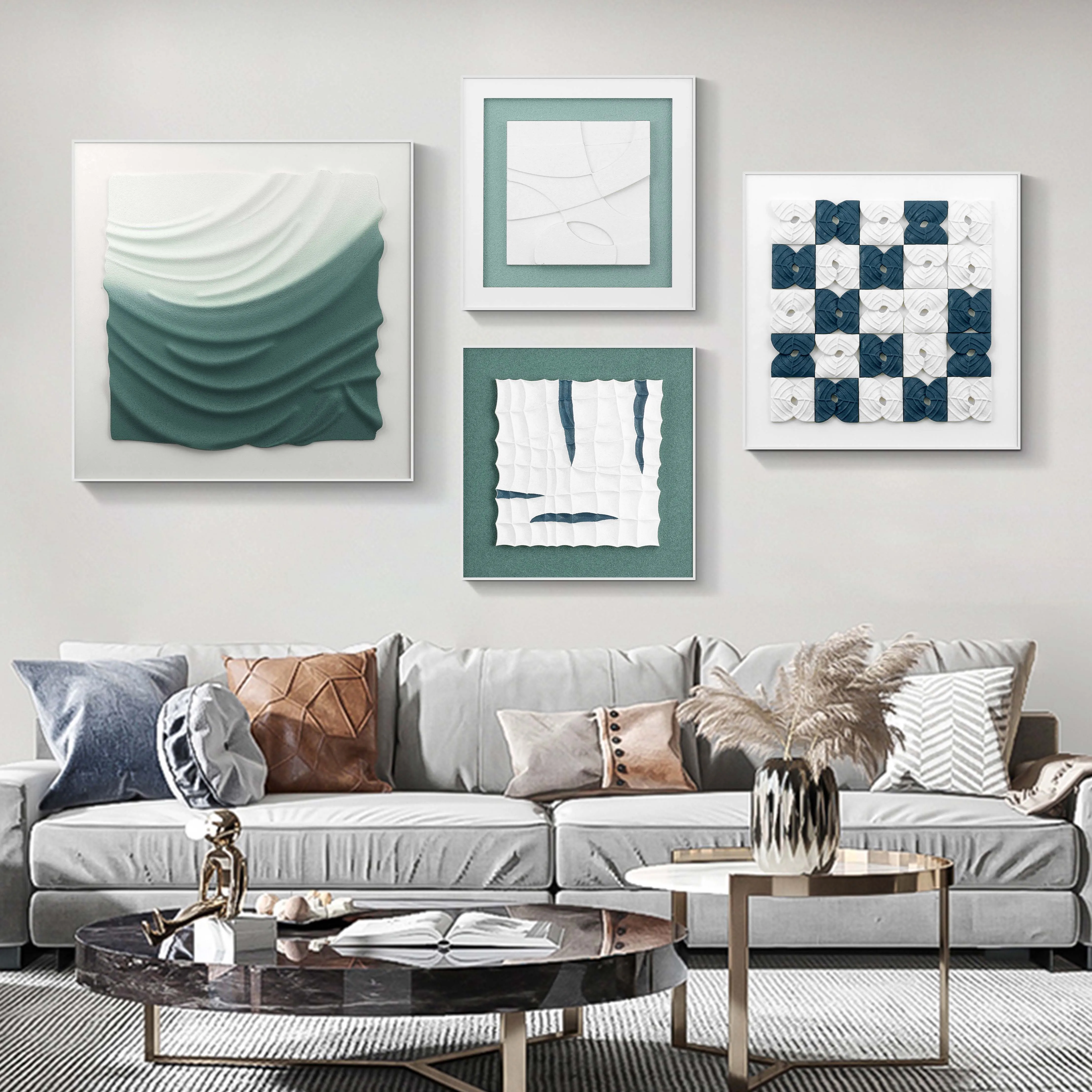 -For New Trendy Modern Art Decorative Painting Factory Directly Sale  Hanging Paintings Paintings and Wall Arts&