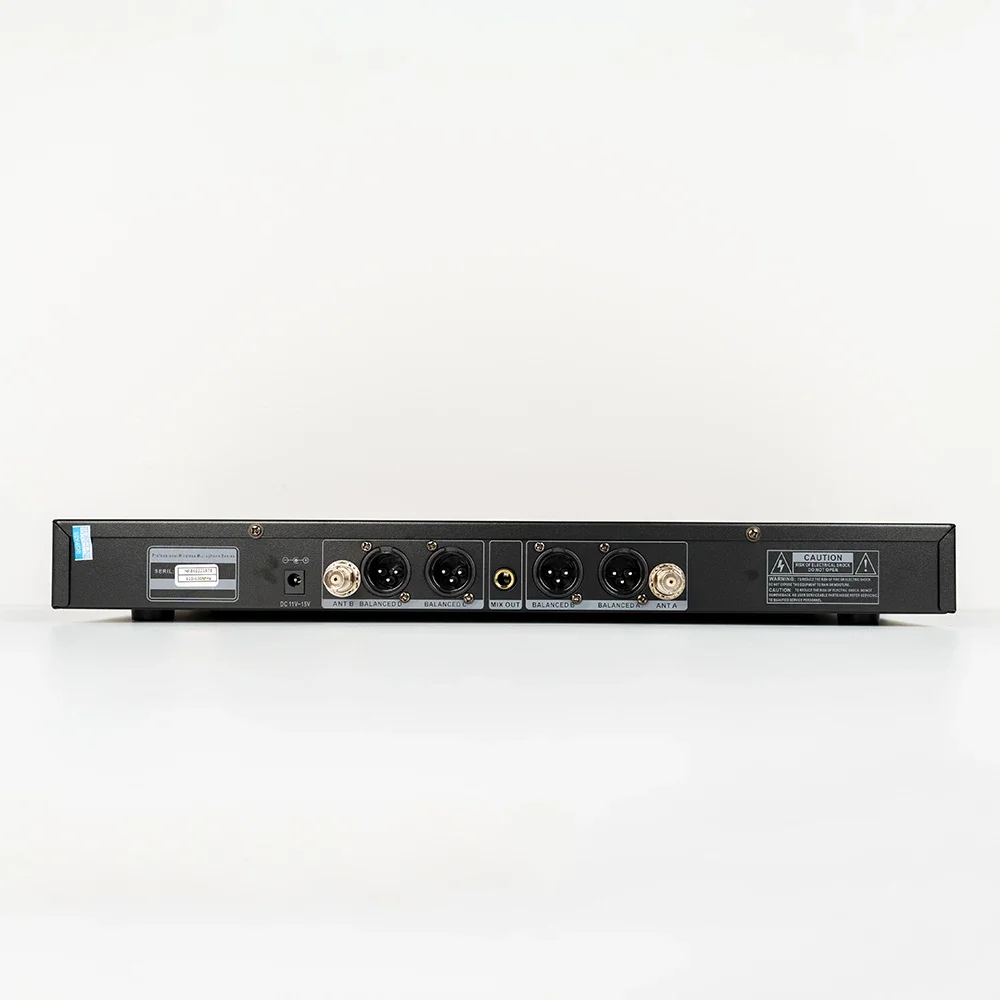 K408 Professional UHF 4 Channel Headset Portable Wireless Microphone Mic System