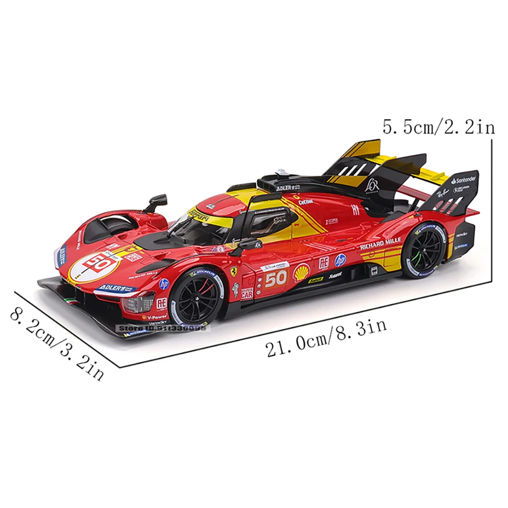 ブラーゴ 1:24 2024 フェラーリ 499P LMH フォーミュラレーシング