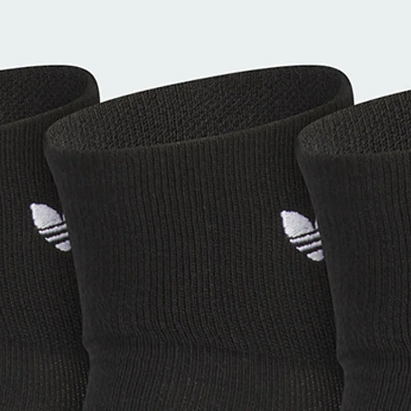 Adidas Originals JC9287 Ankle Socks 3‑Pack, Cotton Blend, Ribbed Cuff, Seamless Toe, Arch Support Daily Casual Short Socks