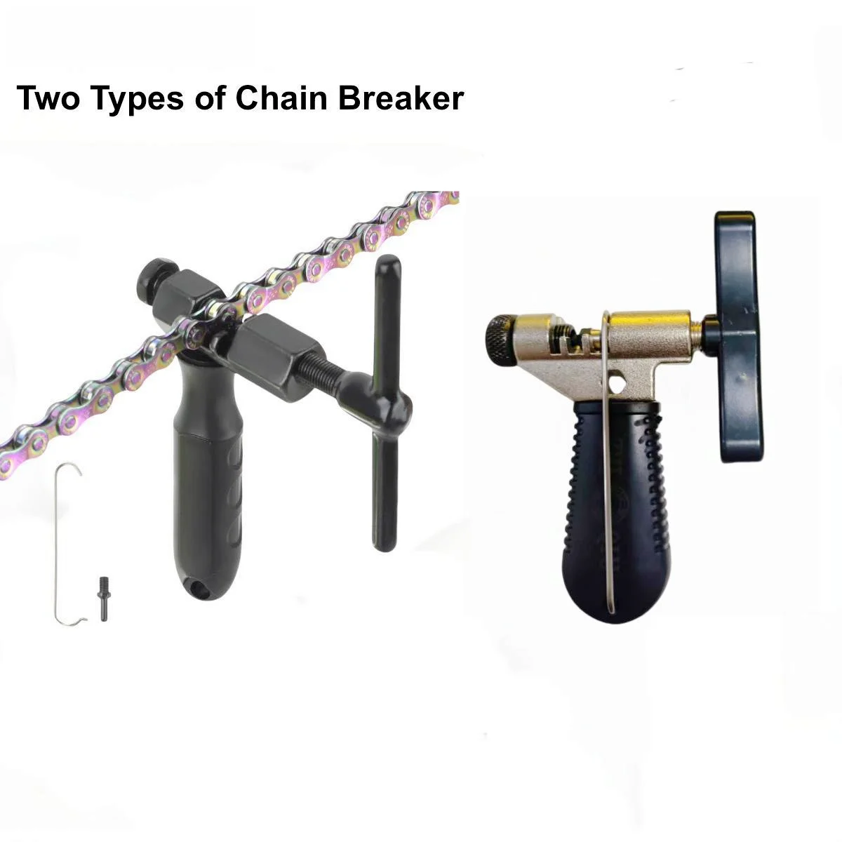 Universal Bike Chain Tool, Bicycle Chain Breaker & Installer Tool Kit, Chain Cutter Repair Tool