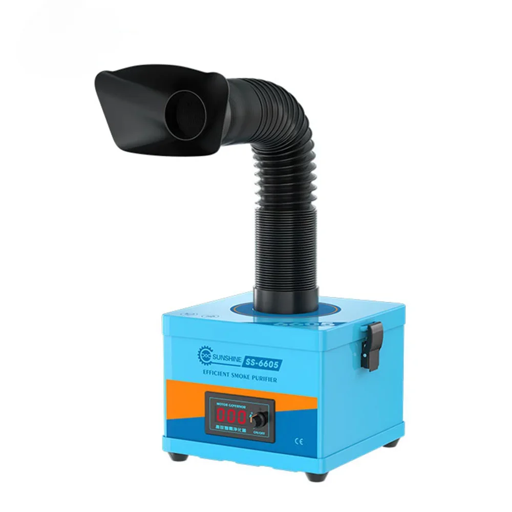 SUNSHINE SS-6605 Smoke Purifier Strong Suction for in Dust Treatment in Many Fields High Power Fan Multiple Purification