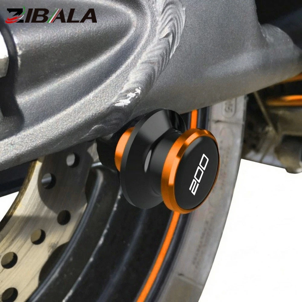 For 200 Duke RC200 RC 200 2012-2013 2014 2015 Motorcycle Aluminum Accessories Valve Caps M10 Swingarm Spools Slider Stand Screws