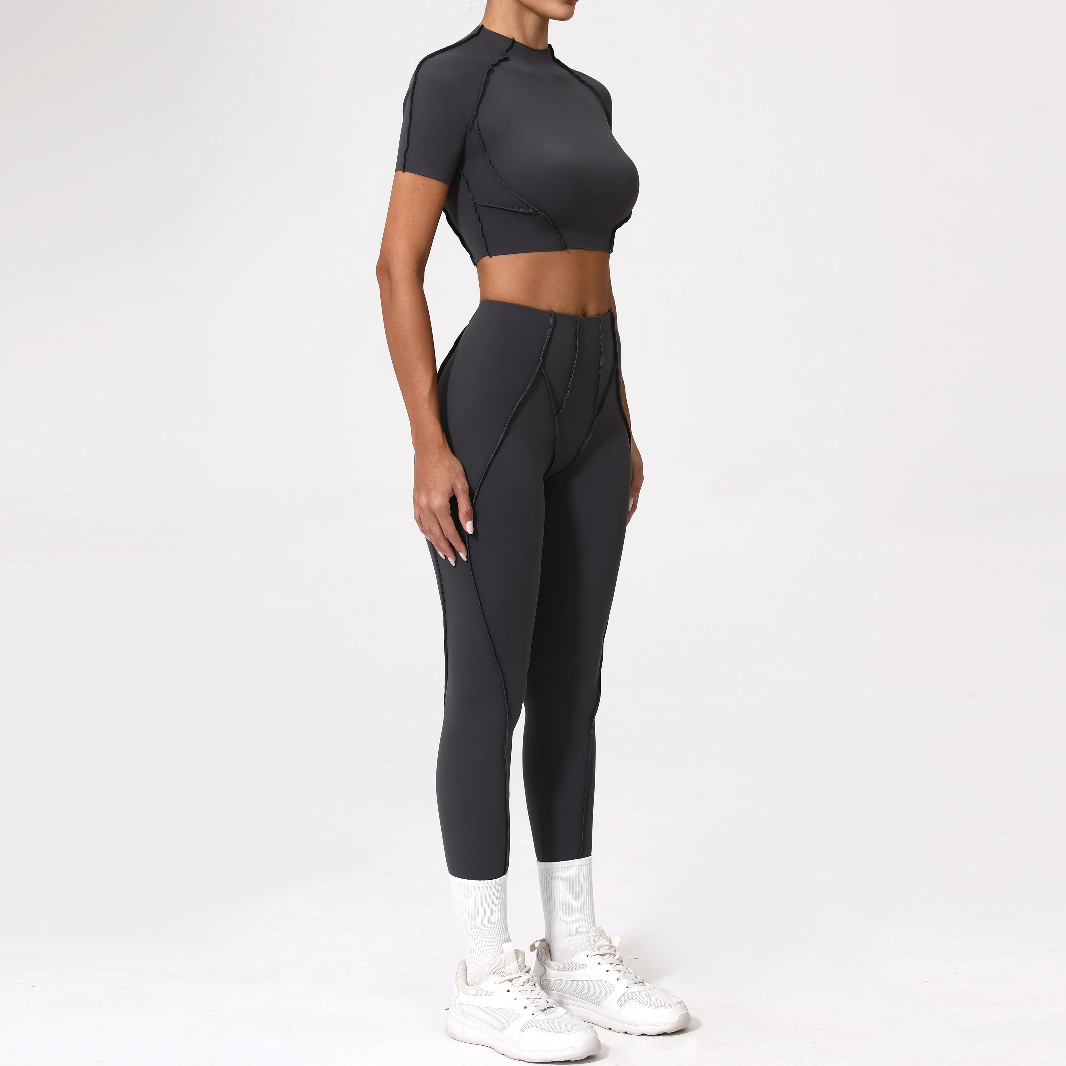 2PCS Yoga Suit Sports Set Wome - đánh giá và giá Summer Yoga Clothing