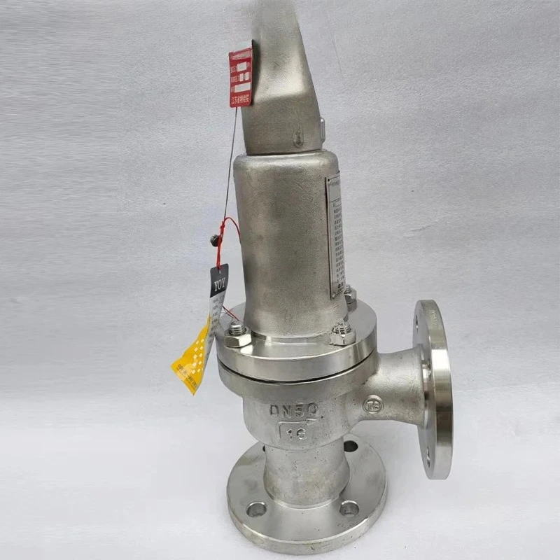 

Safety valve A41H/W/Y-16PDN25dn50 Water Petroleum liquid Corrosive sealing micro-start 304