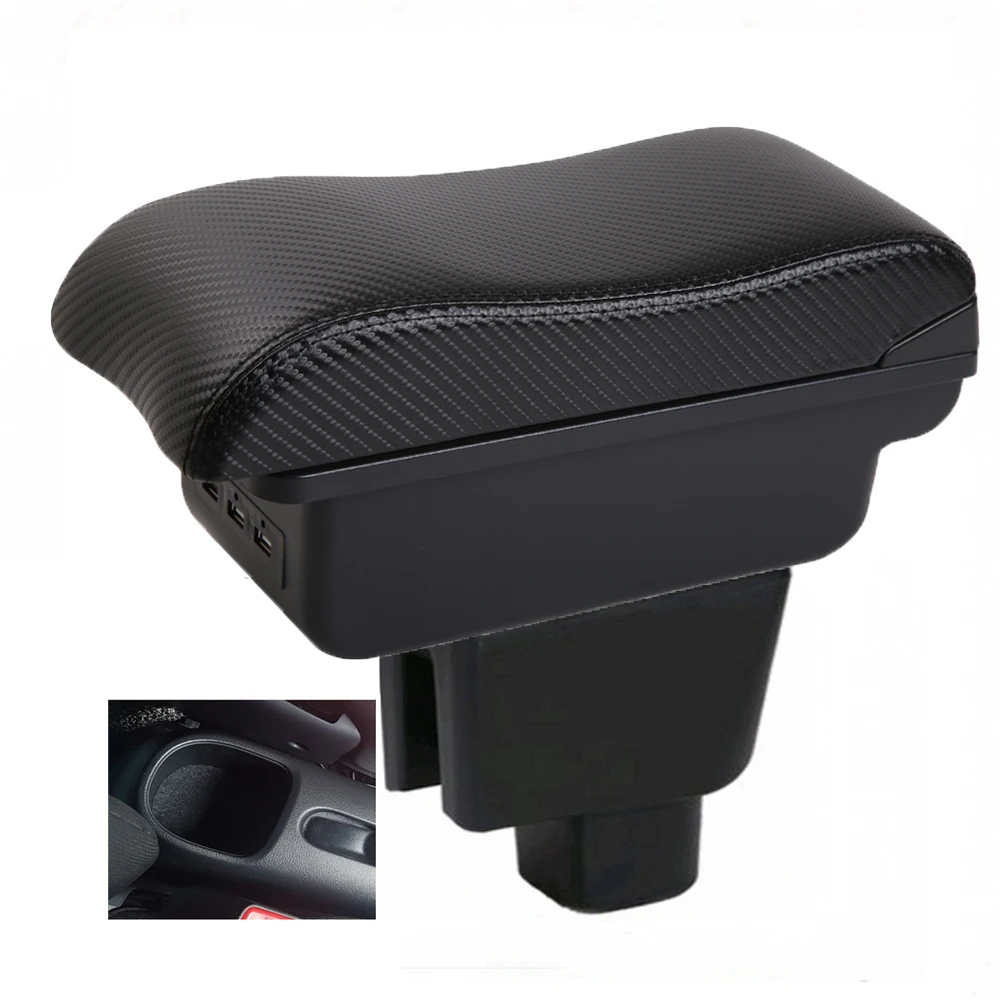 Armrest Box Central Console Storage Box with Elbow Support for Honda BR-V BRV brio mobilio Driver Side Car Interior Accessory