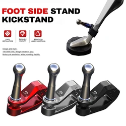Kickstand Foot Side Stand Tip Fat For Ducati Panigale V2 2020-2021-2022-2023 Kickstand Extension Pedal Assistant Tool Support