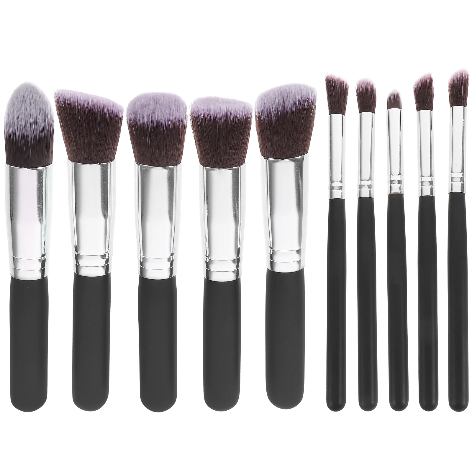 10-delige make-upborstel Blusher voor wangen Gereedschap Detail Gezichtsborstels Poederset