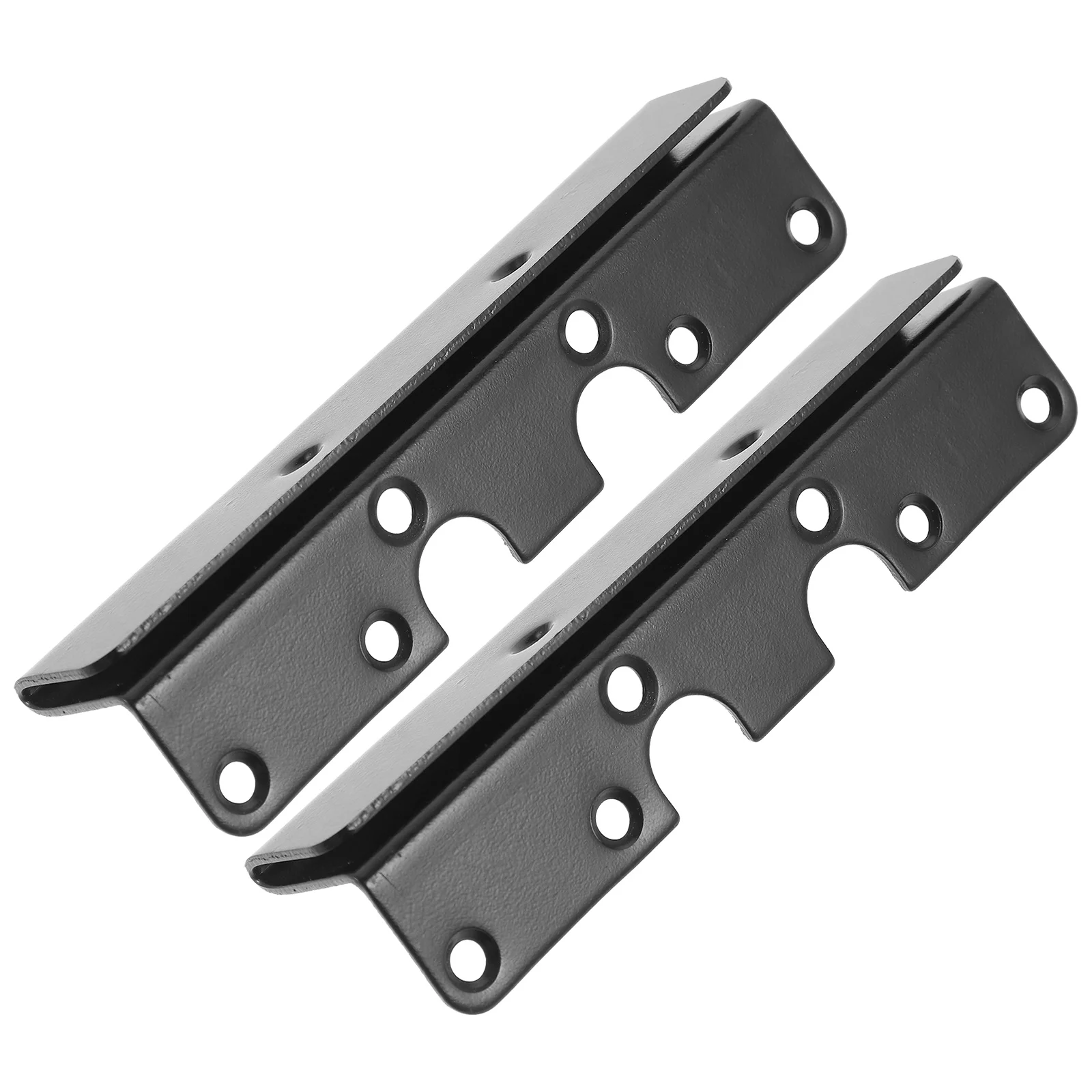 2 قطعة هوك السكك الحديدية كتيفة حديد لإطار السرير دعم استبدال السرير السكك الحديدية ربط تركيب الأثاث الأجهزة بين قوسين