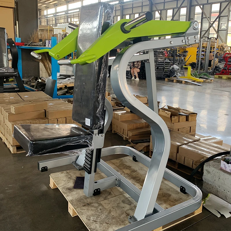 

Factory Direct Commercial Fitness Free Weight Strength Training Gym Seated Shoulder Press Machine Plate Loaded