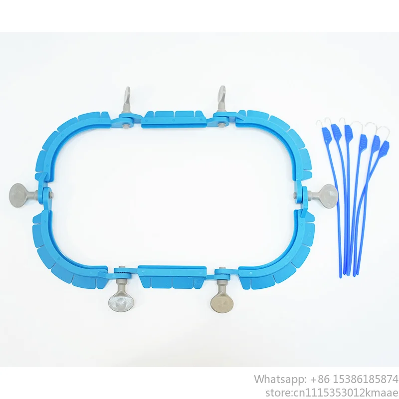 Disposable Curved Surgical Retractor for Pets – Includes Retractor System Rings and Hooks