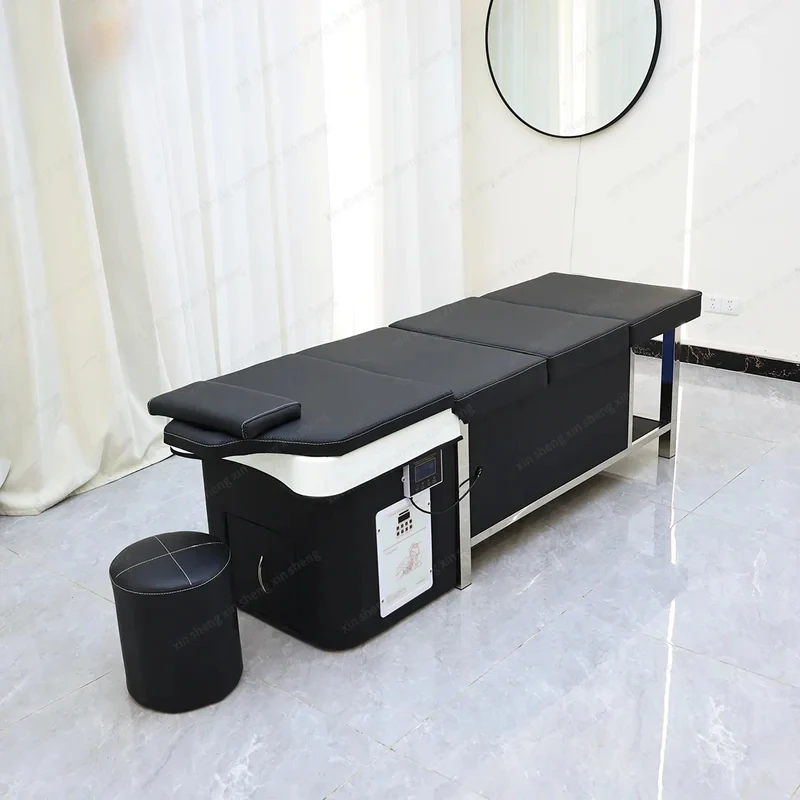 XinSheng Hair Wash & Head SPA Fumigation Shampoo Bed Beauty Salon Massage Table Massage Beds Barber Shop Commercial Furniture