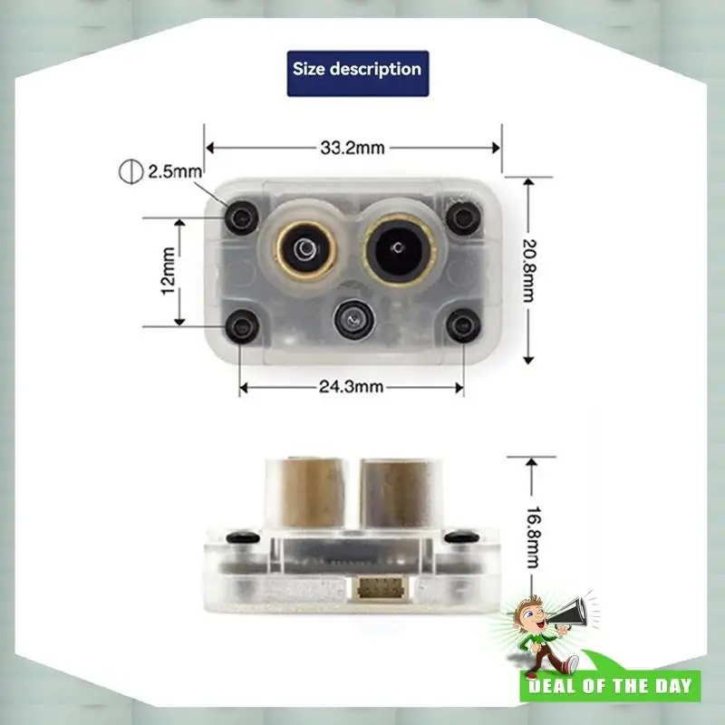Entrega 24 horas Micoair MTF-01P Fluxo Óptico & Sensor Lidar Para Drones UAV Módulo de Posicionamento Interno Módulo de Navegação Micolink