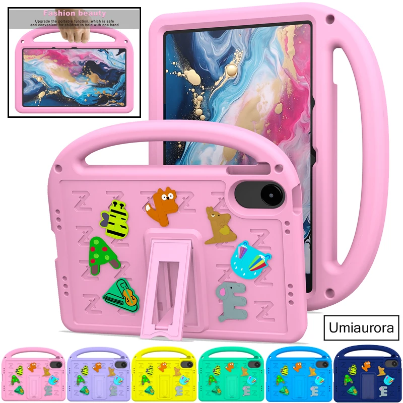 

For Xiaomi POCO Pad 5 6 7 11.2 Redmi Pad2 Pad SE 8.7 11 inch Pro 12.1 Kids Shockproof EVA Tablet Case Handle Stand Cover Funda