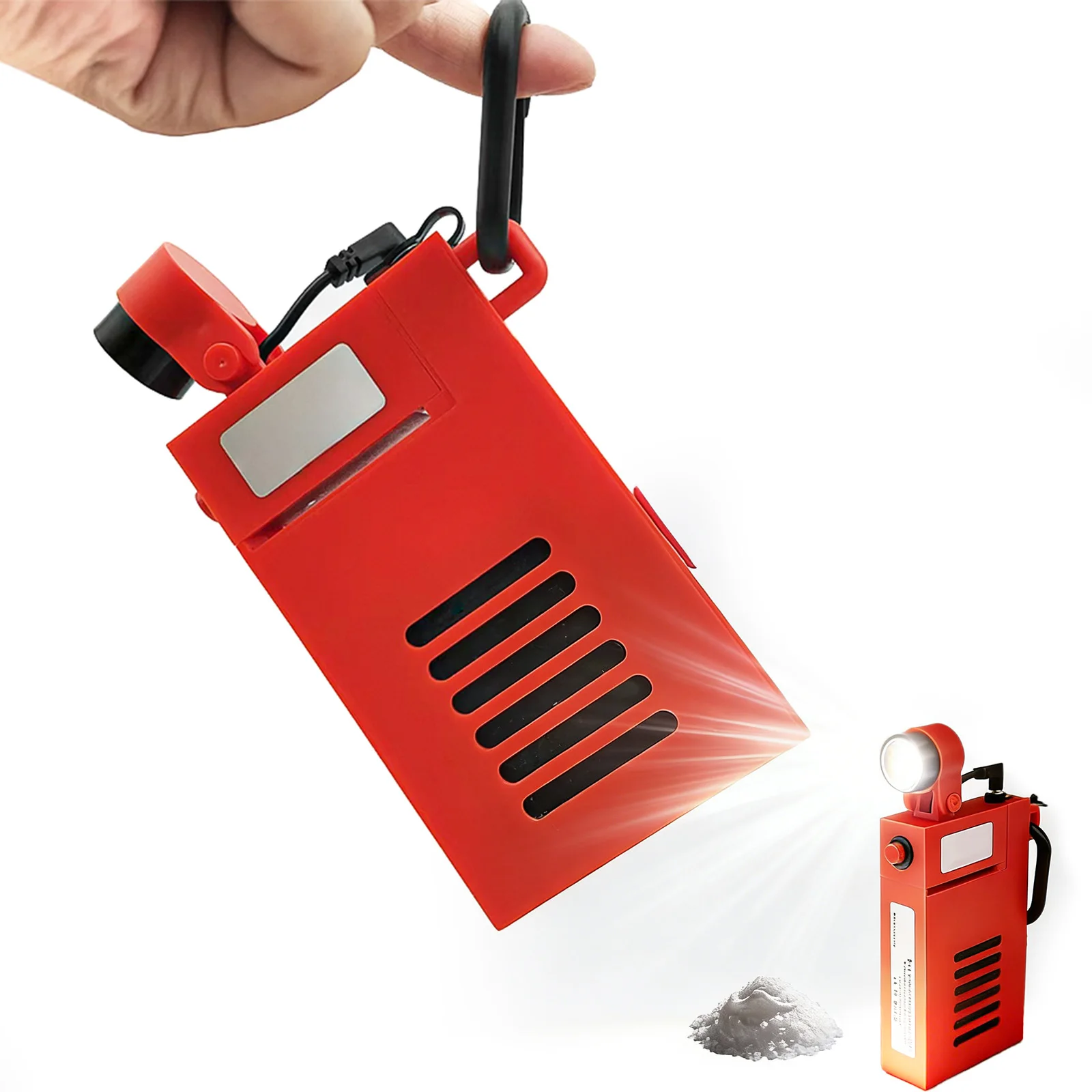 

Saltwater Emergency Light 1 PIECE - No batteries required / Activated by water / 180-hour runtime // Equipped with LED lights /