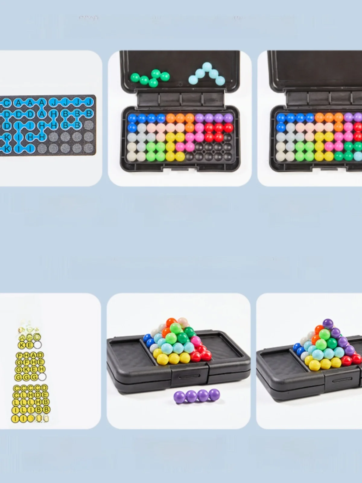 Pyrd Puzzle Beads nt Toy Training Logical Thinking Abili Children's Eonal Toys Brain Teaser Game