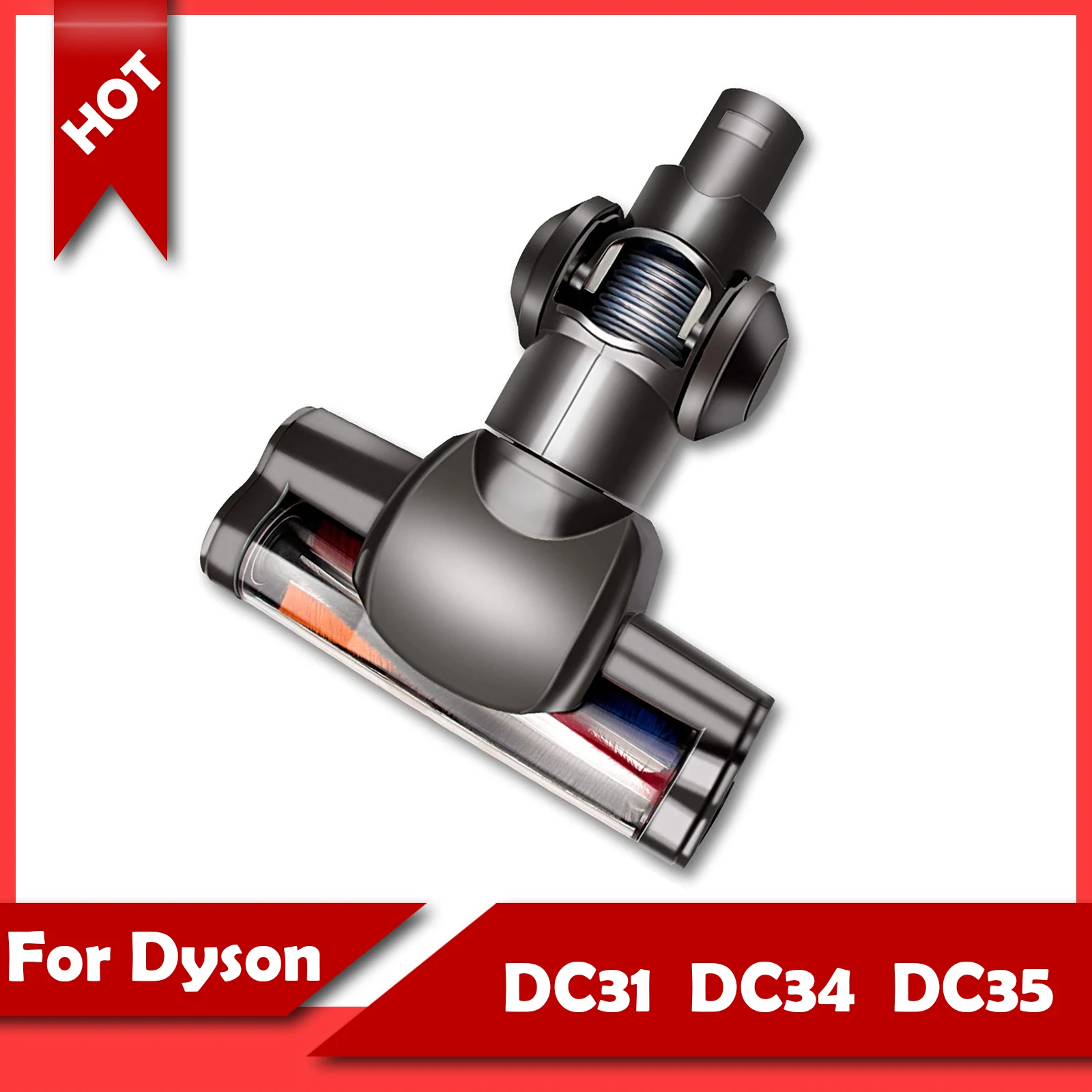 

For Dyson DC31 DC34 DC35 Vacuum Cleaner Electric Brush for Motorized Floor Brush Head Brush Head Accessories