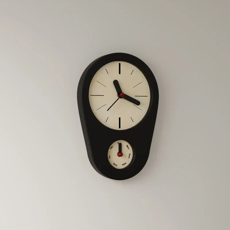 Modern Minimalist Wall Clock for Living Room Creative Art Decor Silent Quartz Timepiece with Calendar High End Home