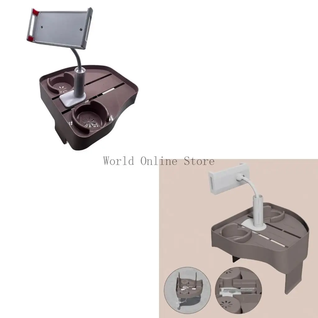 

Splash Resistant Fast Release Phone Stand Fit for Poolside Featuring Secure Cup Holder And Splash Proof ABS Construction 87HC